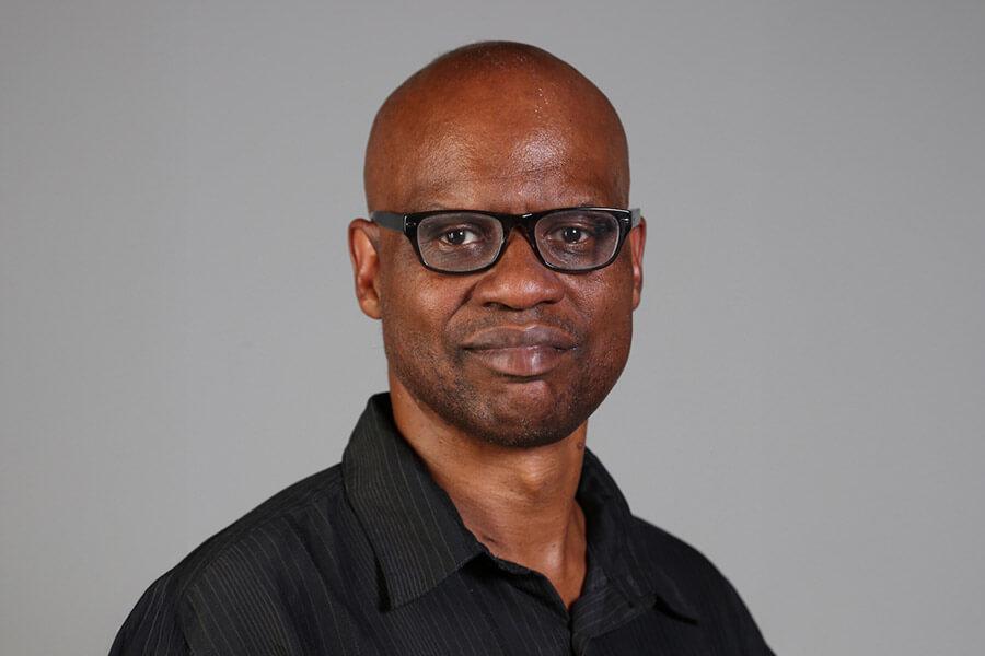 man smiling